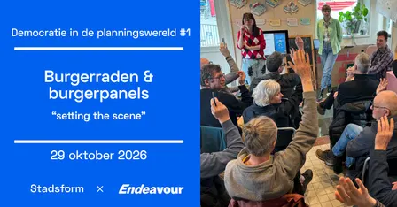 Burgerraden & burgerpanels -setting the scene