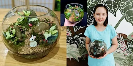 School Holiday Terrarium Building Workshop (Fishbowl)