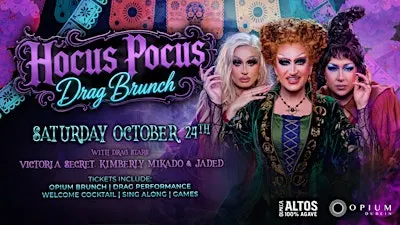 Hocus Pocus Drag Brunch at Opium