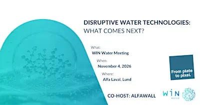 WIN Water-event with AlfaWall, November 4