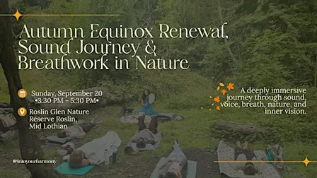 Autumn Equinox Renewal — Sound Journey & Breathwork in Nature