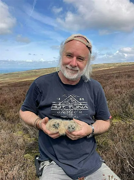 Bird mist netting & ringing at Journey’s End Ilsington, with David Scott