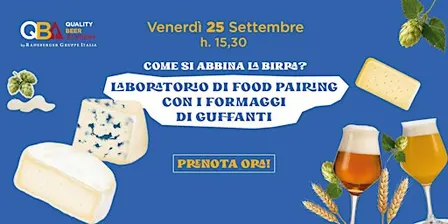 Laboratorio di food pairing con i formaggi di Guffanti
