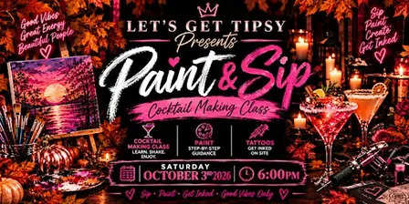 Paint & Sip: A Night of Creativity & Cocktails