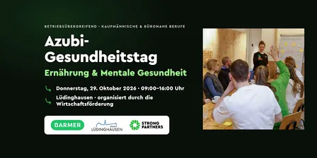 Azubi Gesundheitstag Lüdinghausen - Ernährung & Mentale Gesundheit