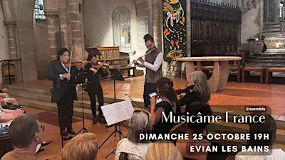 Concert à Evian : Ravel, Debussy, Mozart, Vivaldi, Bach, Piazzolla