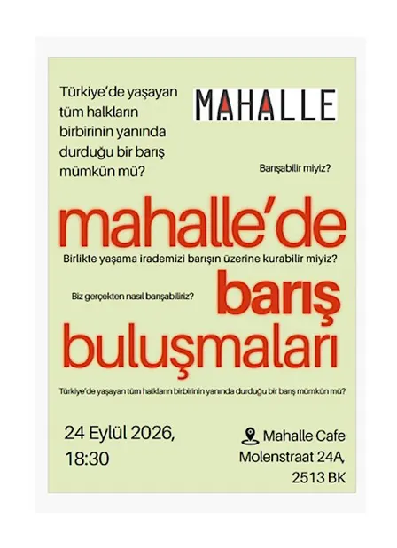 Mahalle’de Barış Buluşmaları #1