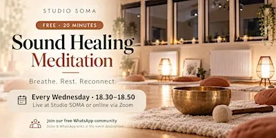 FREE weekly Sound Healing Meditation