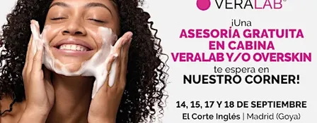 VERALAB DAYS – EL CORTE INGLÉS MADRID (GOYA) 14-15-17-18 de septiembre