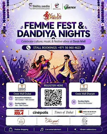 DANDIYA NIGHTS × FEMME FEST 2026