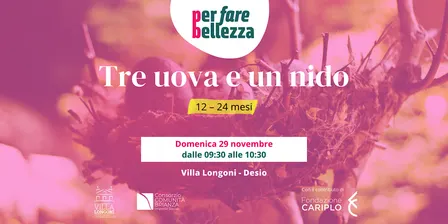 TRE UOVA E UN NIDO [12-24 MESI]