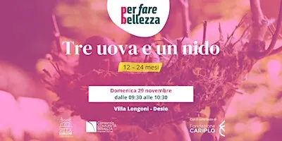 TRE UOVA E UN NIDO [12-24 MESI]