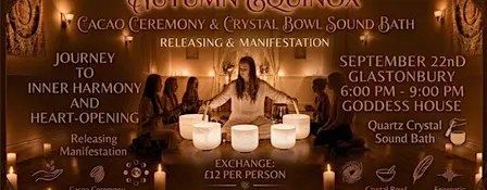 AUTUMN EQUINOX CACAO CEREMONY & SOUND BATH