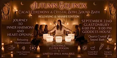 AUTUMN EQUINOX CACAO CEREMONY & SOUND BATH