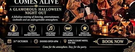 BollyBoo 2026 | A Glamorous Halloween Night Out in Alcester