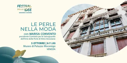 LE PERLE NELLA MODA - Festival delle Idee