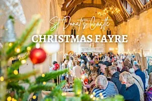 Christmas Fayre at St Donat's Castle 2026 (Saturday Entry)