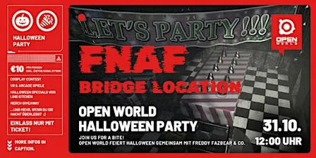 HALLOWEEN PARTY - FNAF BRIDGE LOCATION