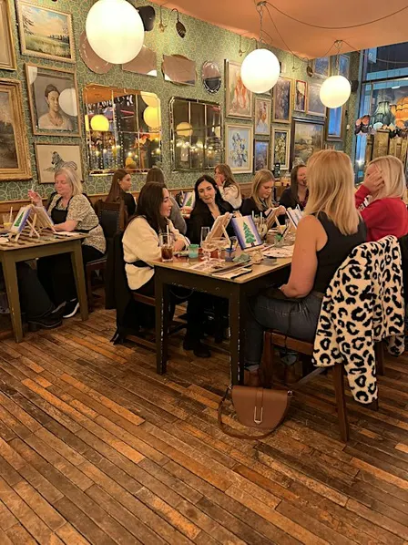 Christmas Sip & Paint Night