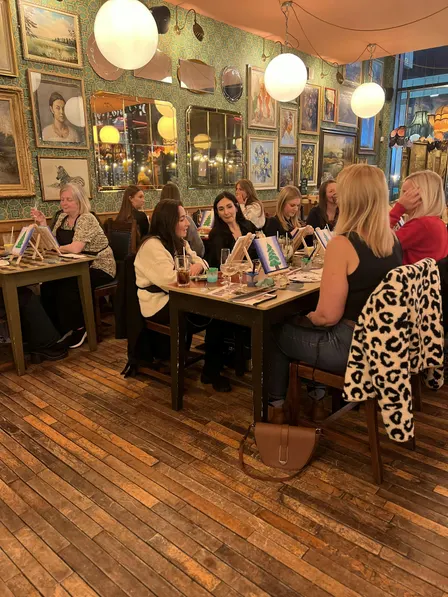 Christmas Sip & Paint Night