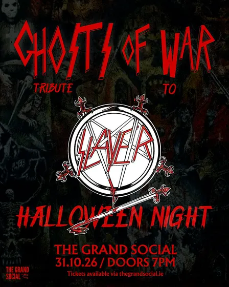 A SLAYER Halloween - Ghosts Of War Live at The Grand Social