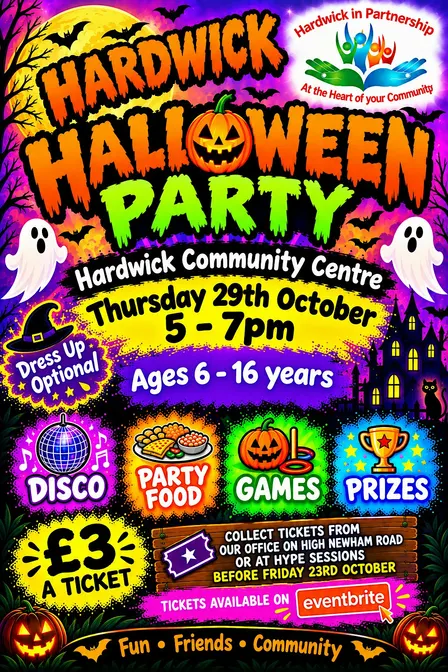 Halloween Party at Hardwick Community Centre