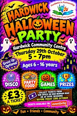 Halloween Party at Hardwick Community Centre