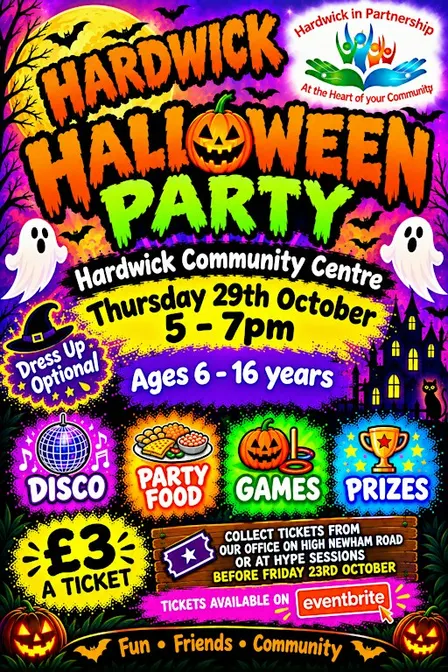 Halloween Party at Hardwick Community Centre