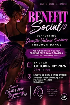 Latin Benefit Social - Supporting DV Survivors Dance Scholarships
