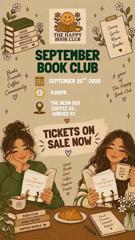 September Book Club , One Year of the Happy Book Club