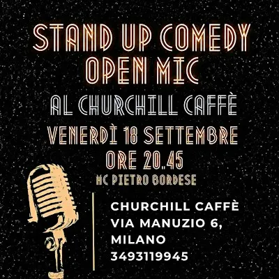 Open Mic - Churchill Caffè