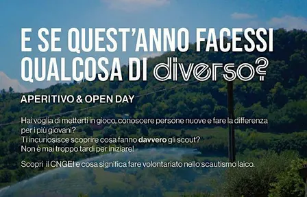 Aperitivo e open day per volontari SCOUT