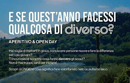 Aperitivo e open day per volontari SCOUT