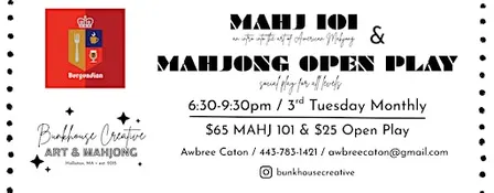 MAHJ 101 & MAHJONG OPEN PLAY