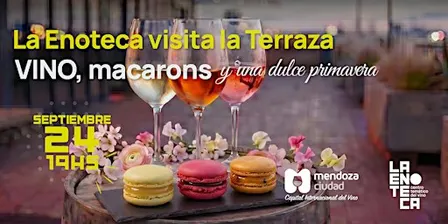 Vino, Macarons y una dulce Primavera