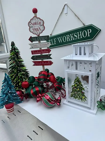 Fused Glass Christmas Tree or Lantern Workshop - Saturday Morning