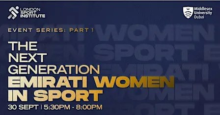 THE NEXT GENERATION: EMIRATI WOMEN IN SPORT