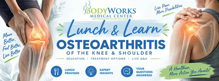 Lunch & Learn-Osteoarthritis of the Knee and Shoulder