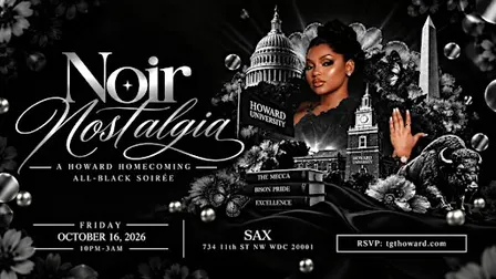 Noir Nostalgia: A HU Homecoming All-Black Soiree