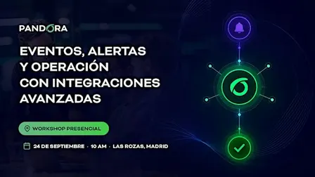 Eventos, alertas y operación con integraciones avanzadas