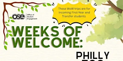 Weeks of Welcome: Philly Zoo 9/27