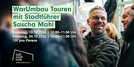 WarUmbau Touren mit Stadtführer Sascha Mahl
