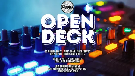 WHISKERS OPEN DECK