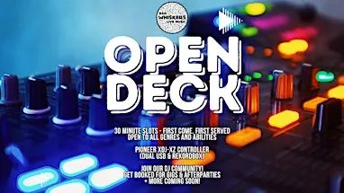 WHISKERS OPEN DECK