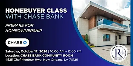 Homebuyer Class with Chase Bank | Prepare for Homeownership