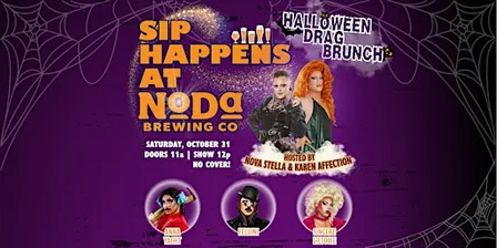 Sip Happens: FREE HALLOWEEN DRAG BRUNCH