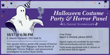 Halloween Costume Party & Horror Panel
