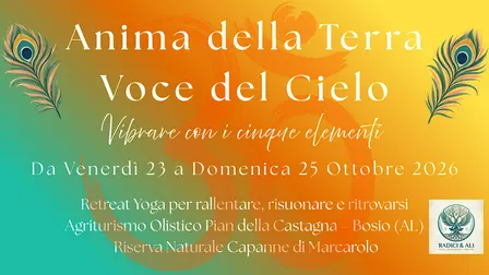 ANIMA DELLA TERRA, VOCE DEL CIELO. VIBRARE CON I CINQUE ELEMENTI