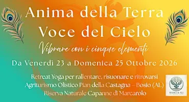 ANIMA DELLA TERRA, VOCE DEL CIELO. VIBRARE CON I CINQUE ELEMENTI