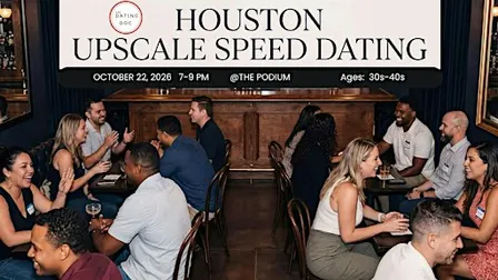 Houston Upscale Speed Dating (Ages: 30s-40s)